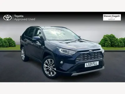 Used Toyota RAV4 218 HP (160 kW) 2021 Blue SUV