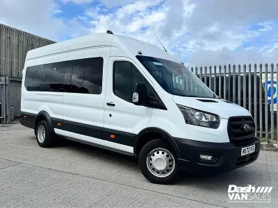 Used Ford Transit 130 HP (95 kW) 2022 White Van