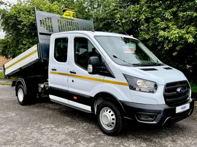 Used Ford Transit 130 HP (95 kW) 2022 White Van