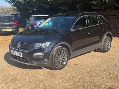 Used VW T-Roc SE 115 HP (84 kW) 2018 Black SUV