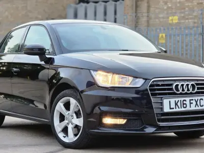 Used Audi A1 Sportback Sport 125 HP (91 kW) 2016 Black Hatchback