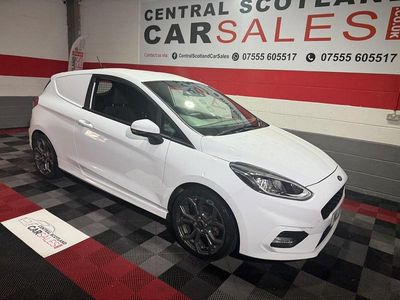 White Used 2021 Ford Fiesta Sport Van | £8,999 (Fair price)
