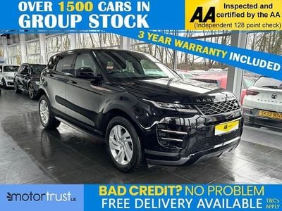 Used Land Rover Range Rover evoque R-Dynamic 150 HP (110 kW) 2019 Black Estate