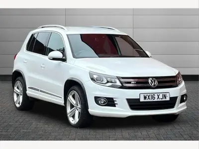 Used VW Tiguan R-line Edition 150 HP (110 kW) 2016 White SUV