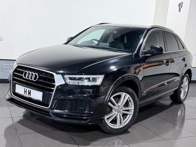 Used Audi Q3 S-Line 150 HP (110 kW) 2017 Black SUV