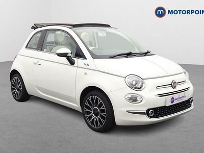White Used 2018 Fiat 500 Collezione Cabriolet | £8,849 (A bit pricey)