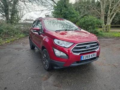 Używany Ford Ecosport Zetec 125 KM (91 kW) 2018 Czerwony SUV