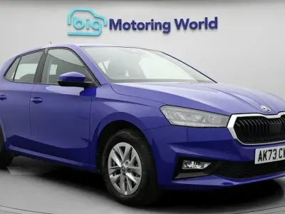 Used Skoda Fabia Comfort 110 HP (80 kW) 2023 Blue Hatchback
