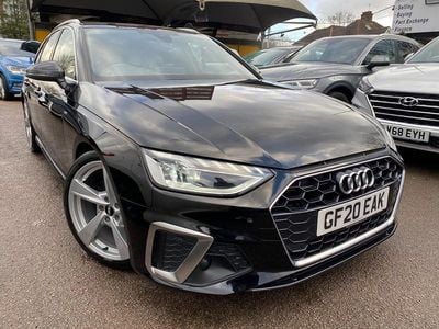 Used Audi A4 S-Line 2020 Black Estate