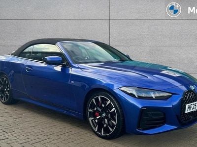 Used BMW 420 M Sport 184 HP (135 kW) 2025 Blue Cabriolet