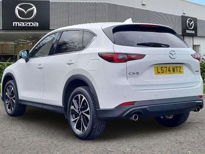 Used Mazda CX-5 Exclusive-Line 165 HP (121 kW) 2024 White SUV