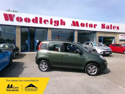 Used Fiat Panda 4x4 S 85 HP (62 kW) 2013 Green Hatchback
