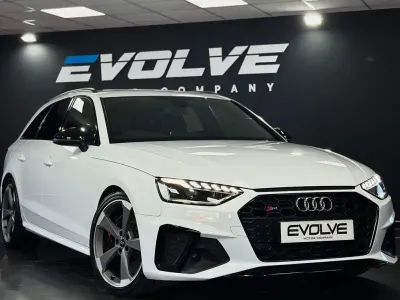 Used Audi S4 Black Edition 347 HP (255 kW) 2020 White Estate