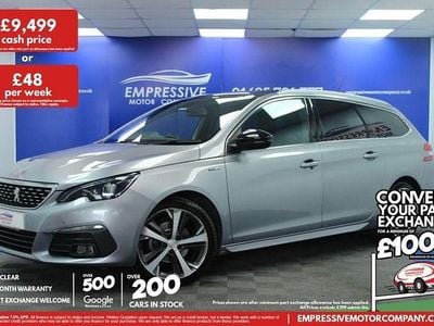 Grey Used 2019 Peugeot 308 SW GT-line Estate | £9,499 (Fair price)