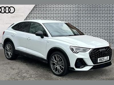 White Used 2025 Audi Q3 Black Edition SUV | £36,222 (Fair price)