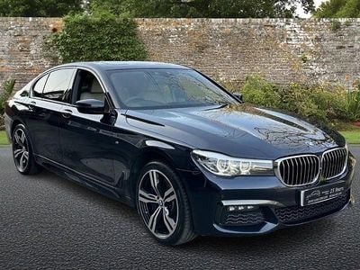Begagnad BMW 740 M Sport 320 HK (235 kW) 2018 Svart Sedan