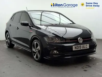 Used VW Polo GTI 200 HP (147 kW) 2019 Black Hatchback