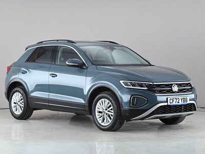 Used VW T-Roc Life 150 HP (110 kW) 2023 Blue SUV