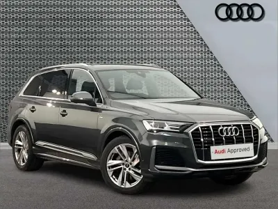 Used Audi Q7 S-Line 334 HP (245 kW) 2022 Grey SUV