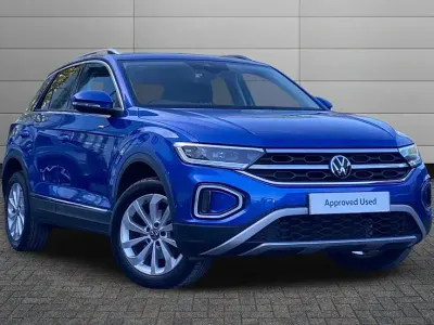 Used VW T-Roc Style 150 HP (110 kW) 2022 Blue SUV