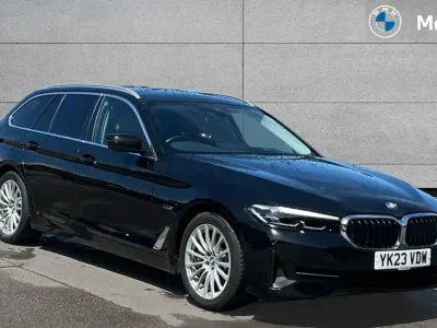 Used BMW 530e Comfort Edition 292 HP (214 kW) 2023 Black Estate