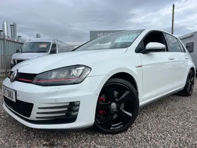 Used VW Golf VII GTI 2017 White Hatchback