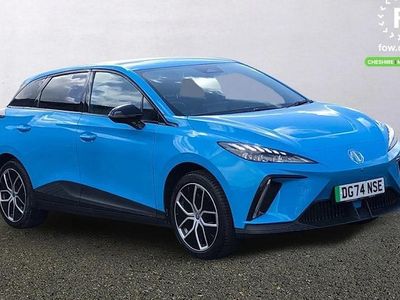 Used MG MG4 EV Trophy 150 kW (204 HP) 2024 Blue Hatchback