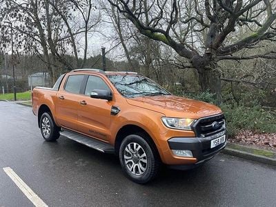 Orange Used 2018 Ford Ranger Wildtrack Pickup | £12,999 (Good price)