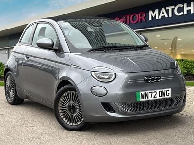 Used Fiat 500e Icon 86 kW (118 HP) 2022 Grey Cabriolet