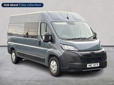 Grey New 2025 Peugeot Boxer S Van | £26,999 (A bit pricey)