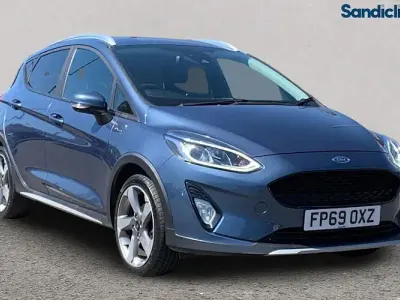Gebraucht Ford Fiesta Active X 125 PS (91 kW) 2019 Blau Kleinwagen