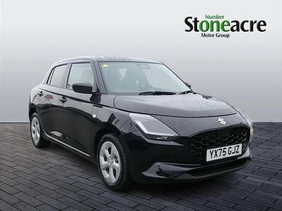 Black New 2025 Suzuki Swift Hatchback | £16,495 (Good price)