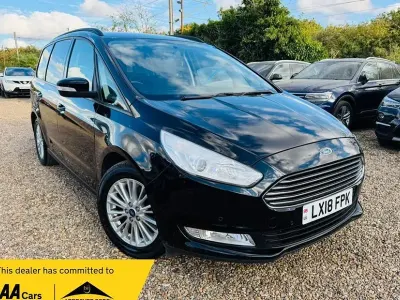 Used Ford Galaxy Zetec 150 HP (110 kW) 2018 Black MPV