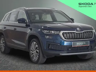Used Skoda Kodiaq SE L Executive 150 HP (110 kW) 2023 Petrol blue SUV