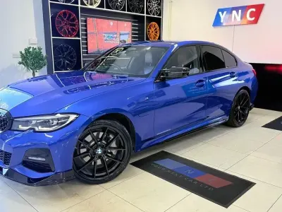 Begagnad BMW 330e M Sport 292 HK (214 kW) 2020 Blå Sedan