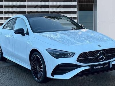 Used Mercedes CLA250e AMG Line Premium Plus 218 HP (160 kW) 2025 White Sedan