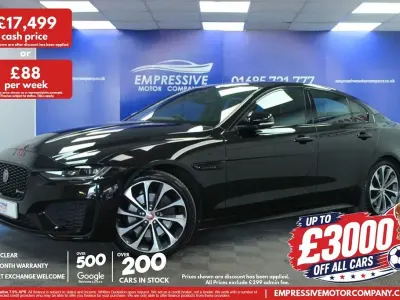 Used Jaguar XE R-Dynamic 180 HP (132 kW) 2019 Black Sedan