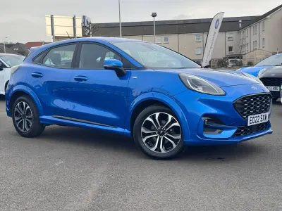 Used Ford Puma ST-Line 125 HP (91 kW) 2022 Blue SUV