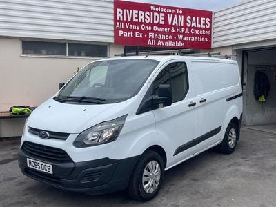 Used Ford Transit Custom 100 HP (73 kW) 2015 White Van