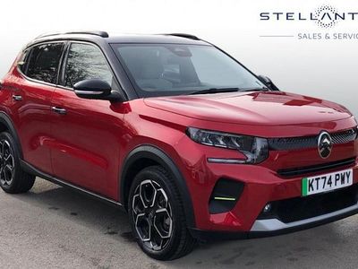 Used Citroën e-C3 83 kW (113 HP) 2025 Red Hatchback