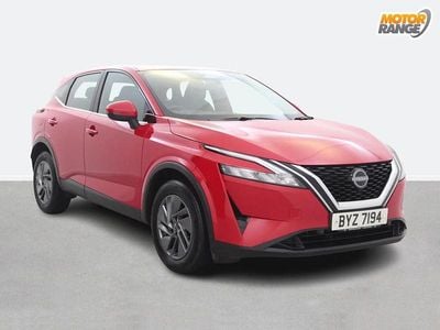 Used Nissan Qashqai Acenta Premium 2022 Red SUV