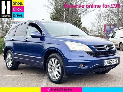 Blue Used 2010 Honda CR-V EX SUV | £4,895 (Fair price)