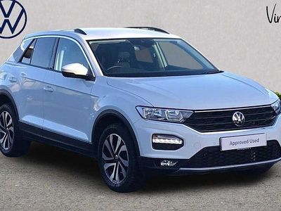 White Used 2021 VW T-Roc Active SUV | £19,352 (Fair price)