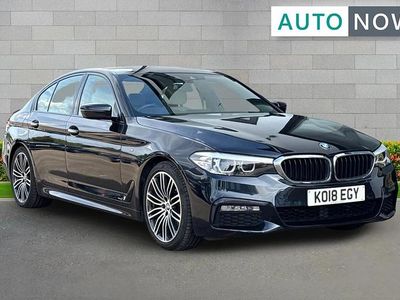 Used BMW 520 M Sport 187 HP (137 kW) 2018 Black Sedan