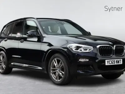 Used BMW X3 M Sport 181 HP (133 kW) 2019 Black SUV
