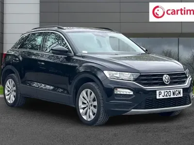 Used VW T-Roc SE 115 HP (84 kW) 2020 Black SUV