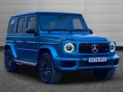 Used Mercedes G63 AMG Edition 597 HP (439 kW) 2025 Brilliant blue SUV