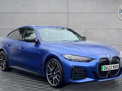 Blue Used 2022 BMW i4 Comfort Edition Sedan | £33,491 (Fair price)