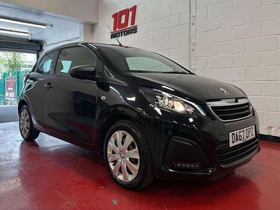 Used Peugeot 108 Active 68 HP (50 kW) 2017 Black Hatchback