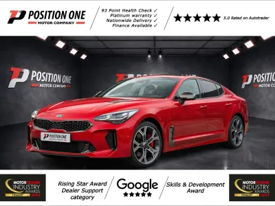 Used Kia Stinger GT 365 HP (268 kW) 2018 Red Hatchback
